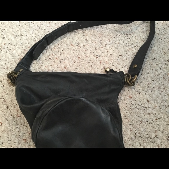 Donna Karen New York leather bucket bag - Picture 1 of 7